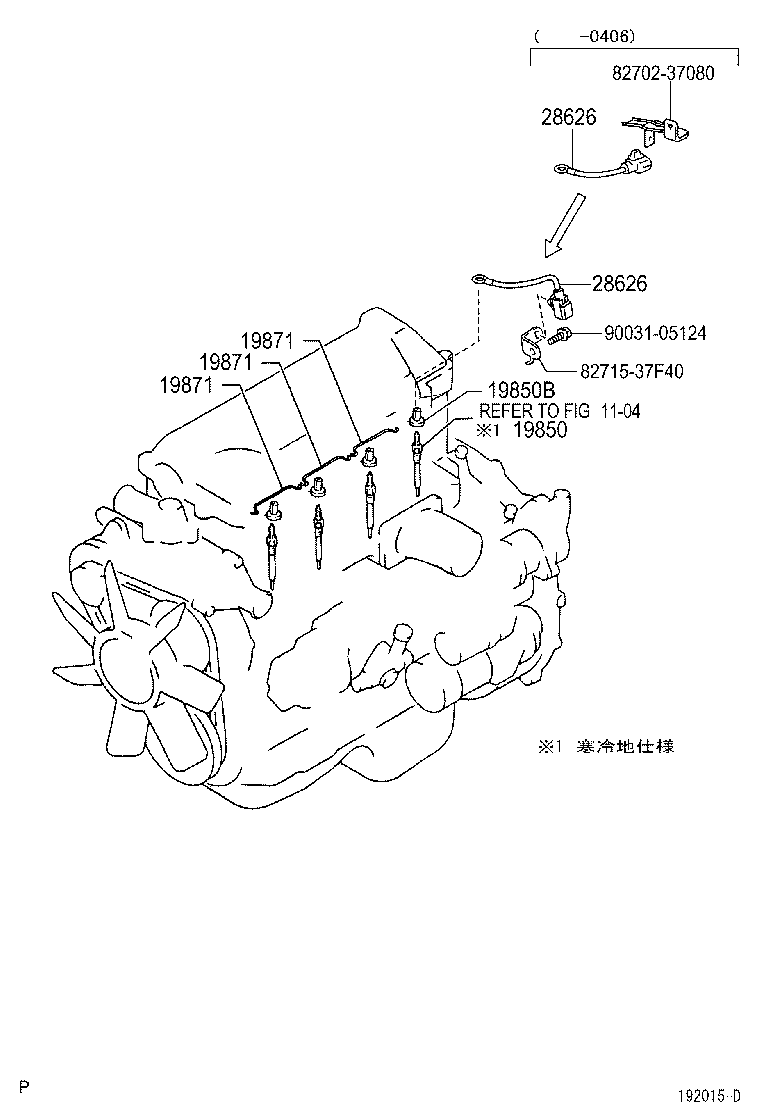  DYNA TOYOACE |  IGNITION COIL SPARK PLUG