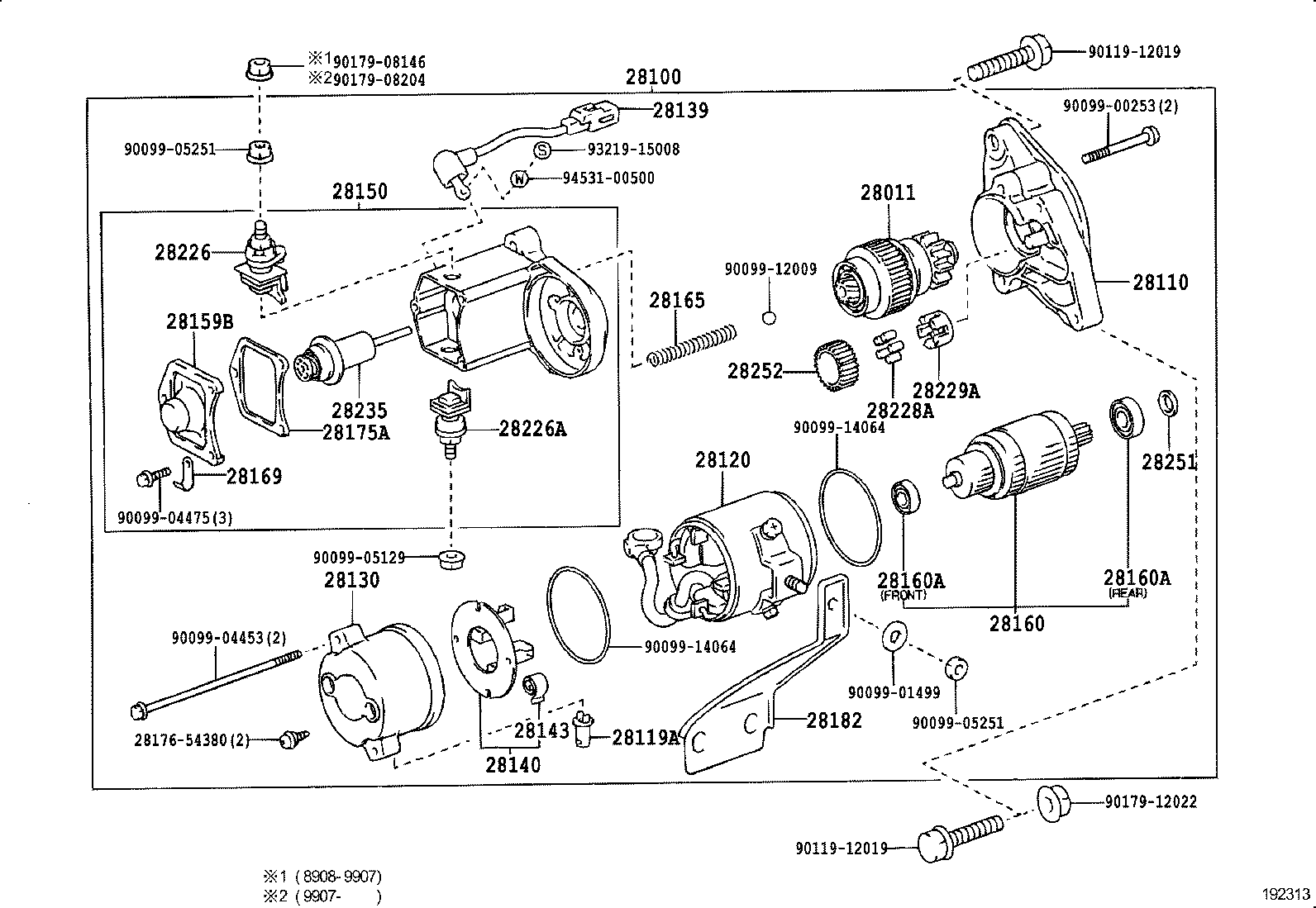 TOYOTA HIACE REGIUSACELH113VRMMDS TOOLENGINEFUEL STARTER Japan Parts EU