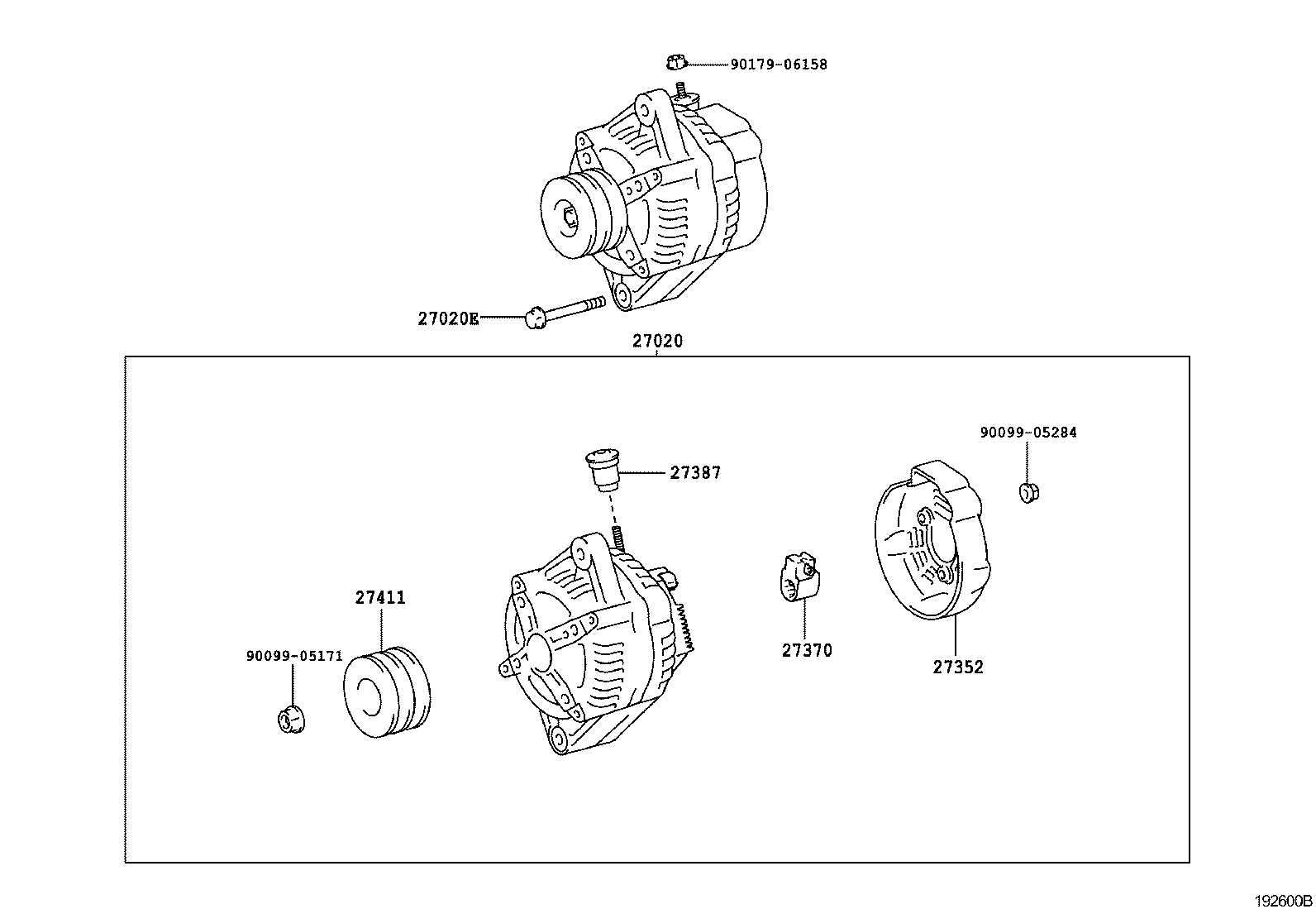  DYNA TOYOACE |  ALTERNATOR