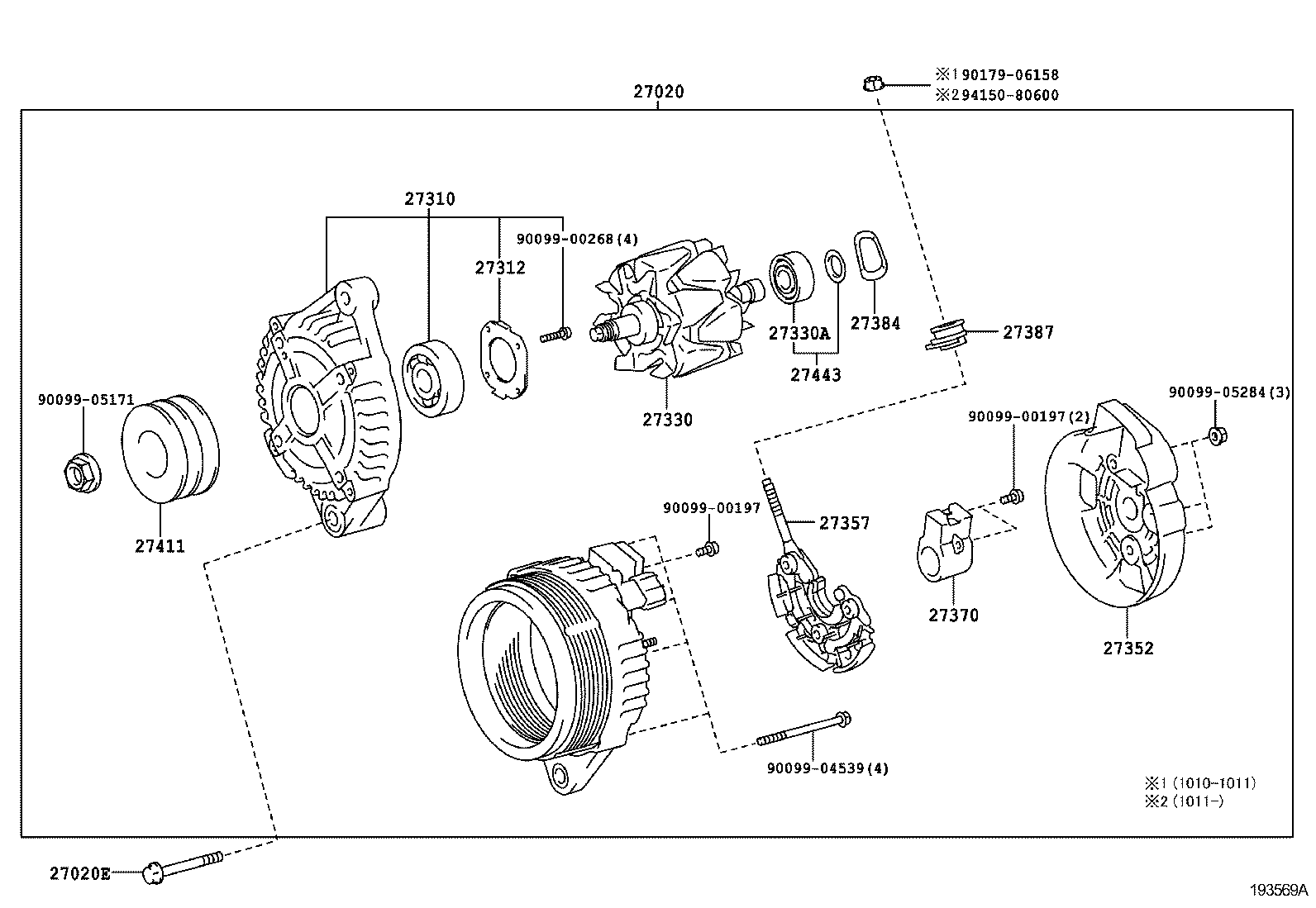  DYNA TOYOACE |  ALTERNATOR