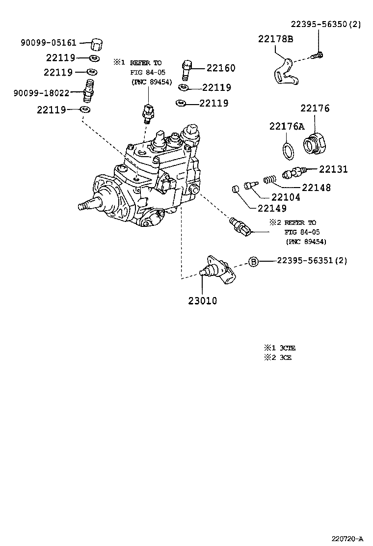  LITE TOWNACE NOAH V |  INJECTION PUMP BODY