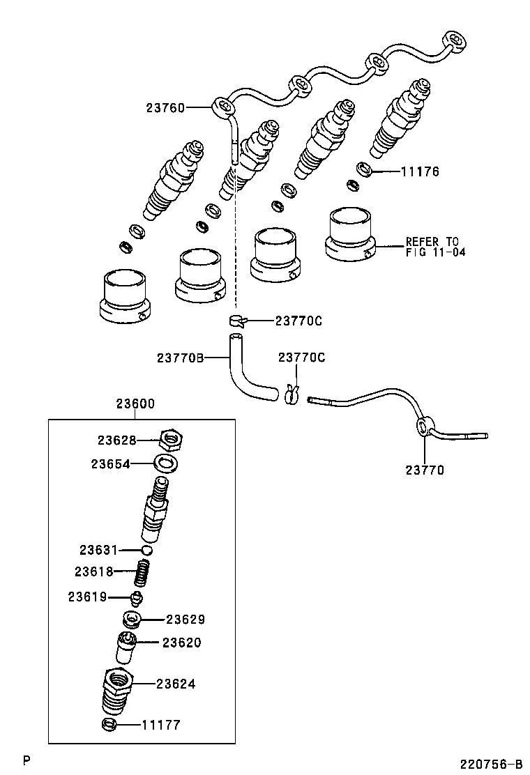  DYNA TOYOACE |  INJECTION NOZZLE