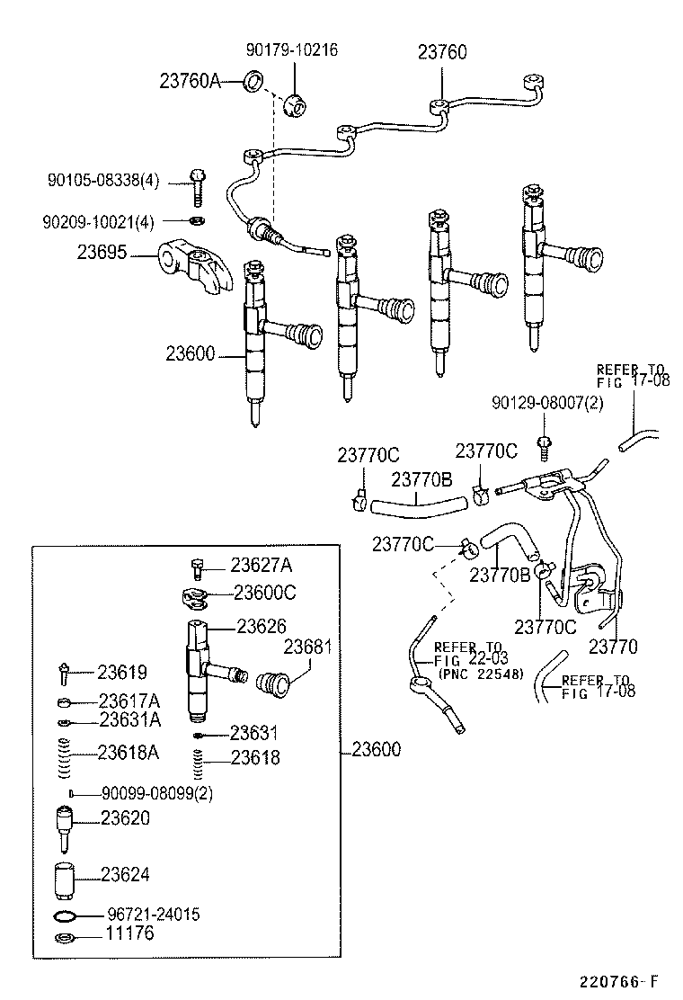  DYNA TOYOACE |  INJECTION NOZZLE