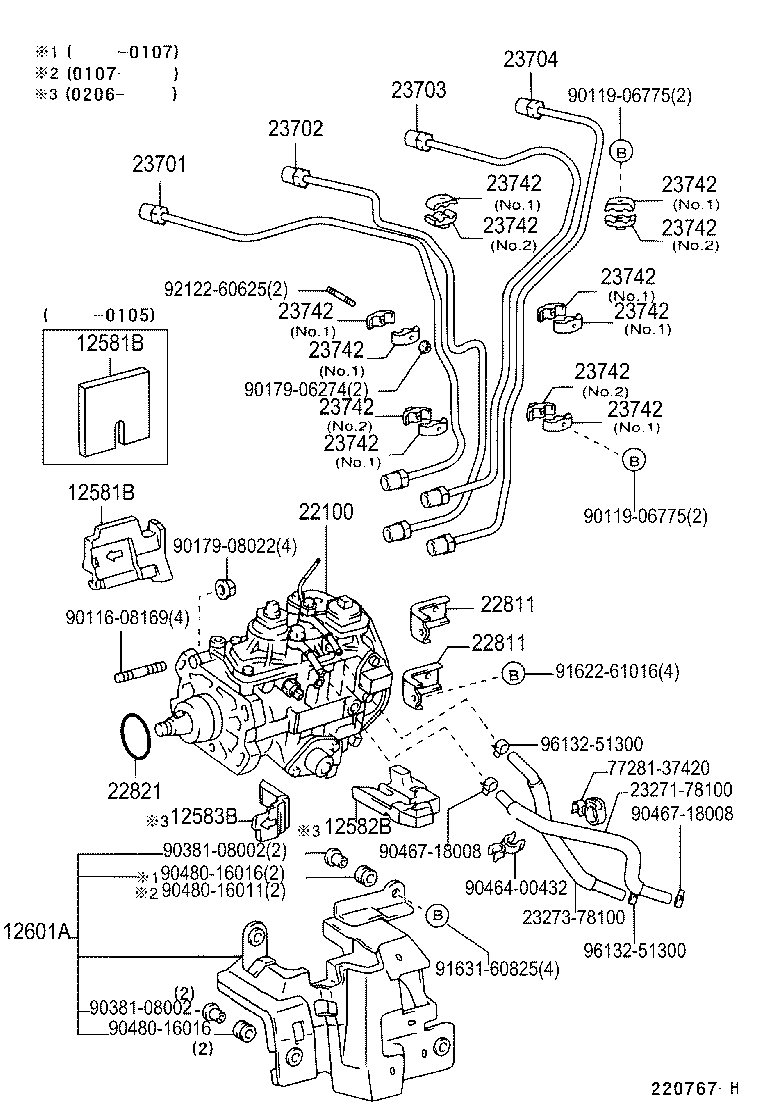  DYNA TOYOACE |  INJECTION PUMP ASSEMBLY
