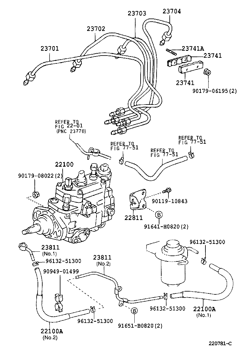  LITE TOWNACE |  INJECTION PUMP ASSEMBLY