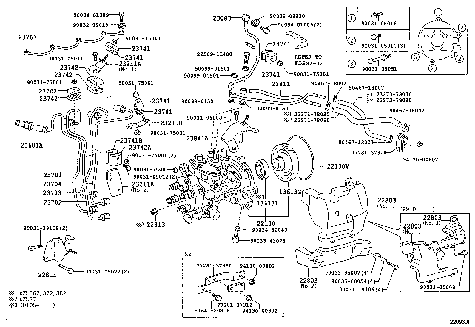 DYNA TOYOACE |  INJECTION PUMP ASSEMBLY
