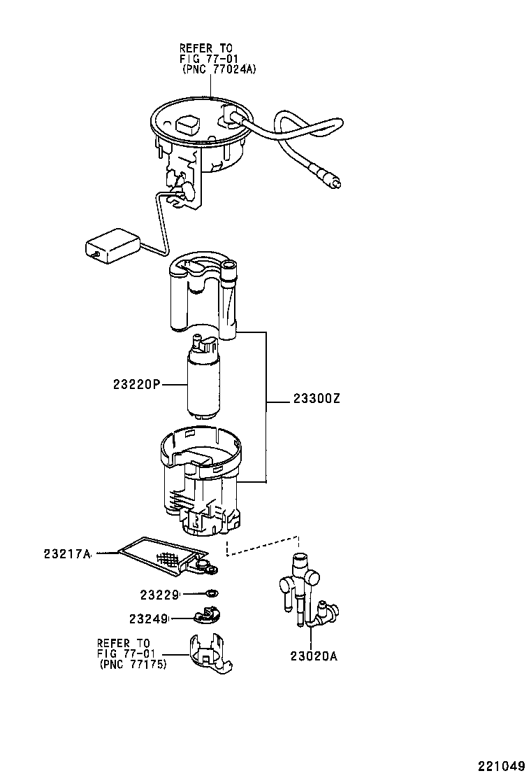  KLUGER L V |  FUEL INJECTION SYSTEM