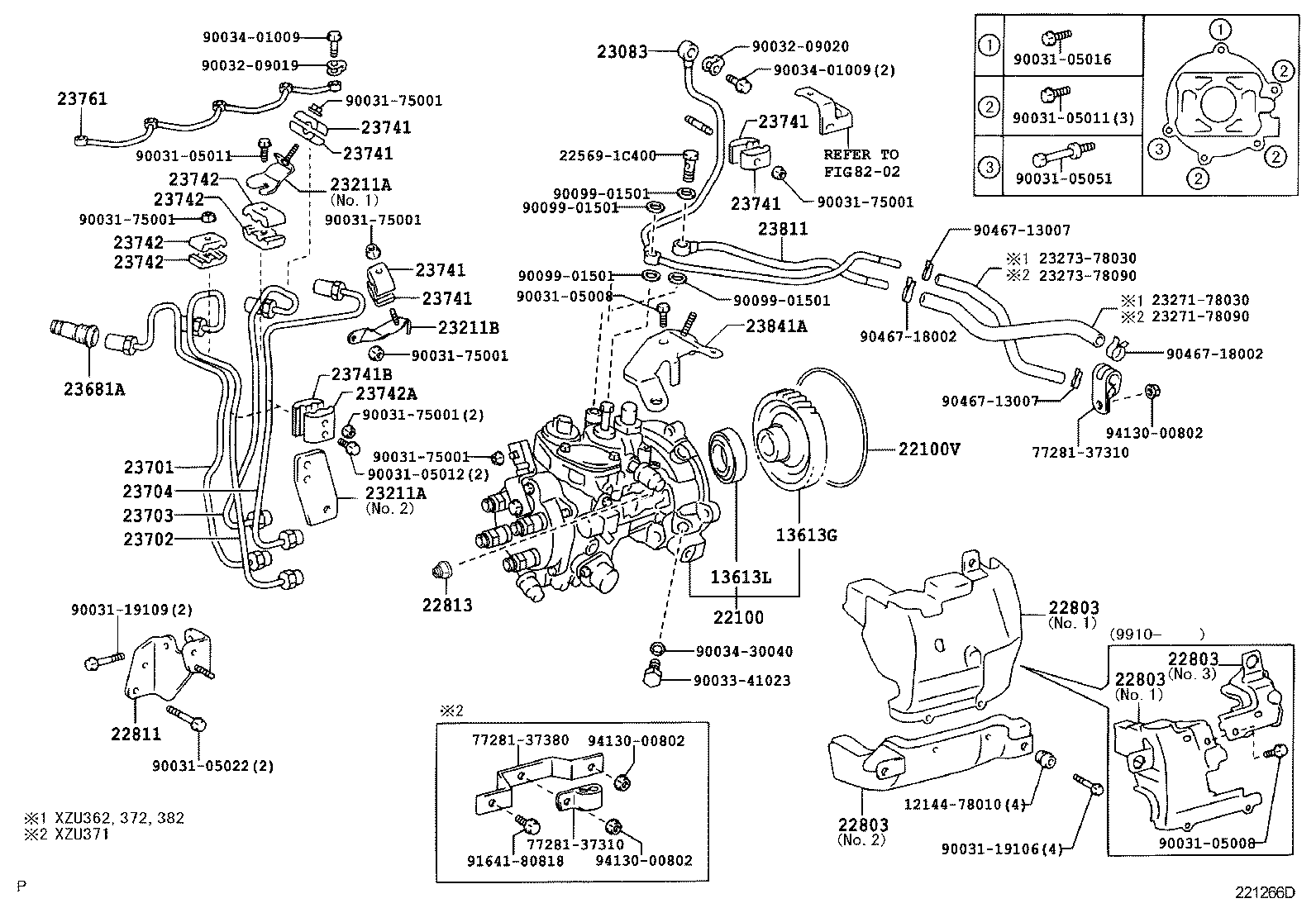  DYNA TOYOACE |  INJECTION PUMP ASSEMBLY