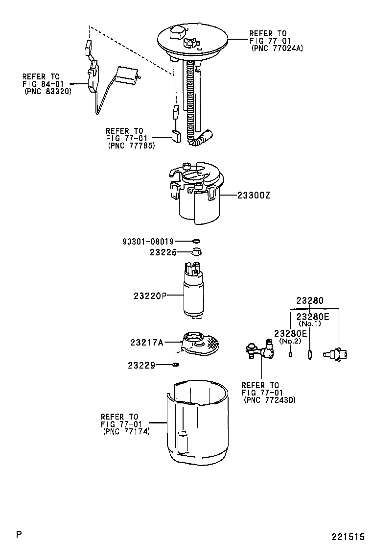  KLUGER L V |  FUEL INJECTION SYSTEM