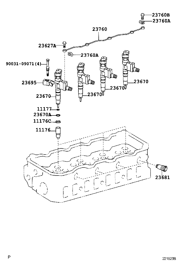  DYNA TOYOACE |  INJECTION NOZZLE