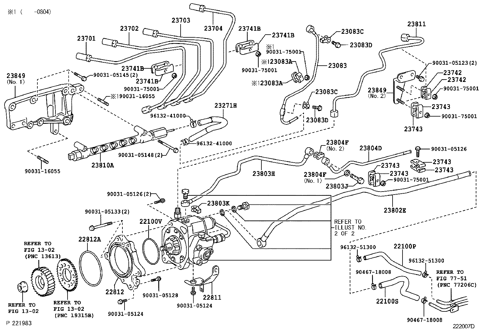 DYNA TOYOACE |  INJECTION PUMP ASSEMBLY