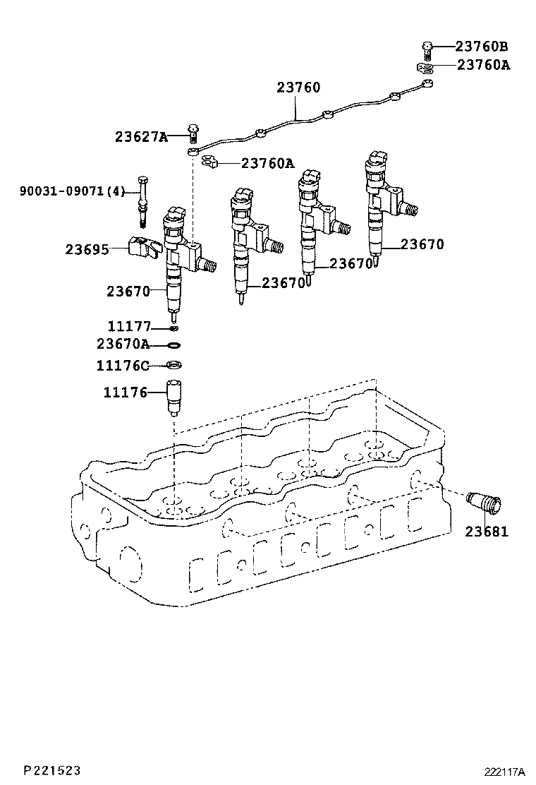  DYNA TOYOACE |  INJECTION NOZZLE