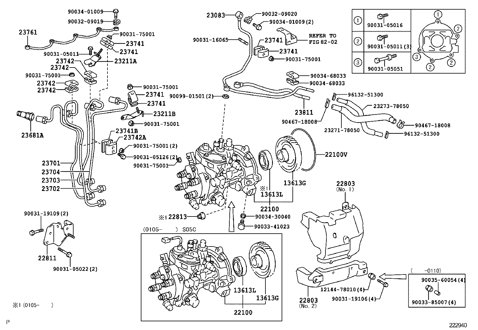  DYNA TOYOACE |  INJECTION PUMP ASSEMBLY