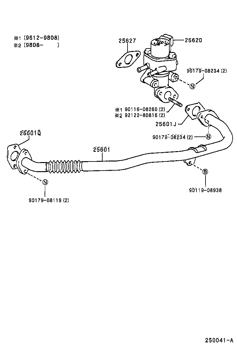 CALDINA |  EXHAUST GAS RECIRCULATION SYSTEM