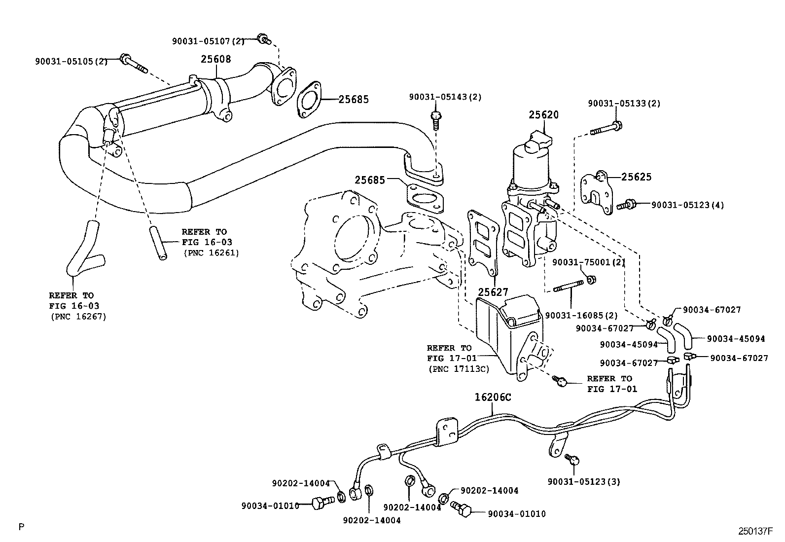  DYNA TOYOACE |  EXHAUST GAS RECIRCULATION SYSTEM
