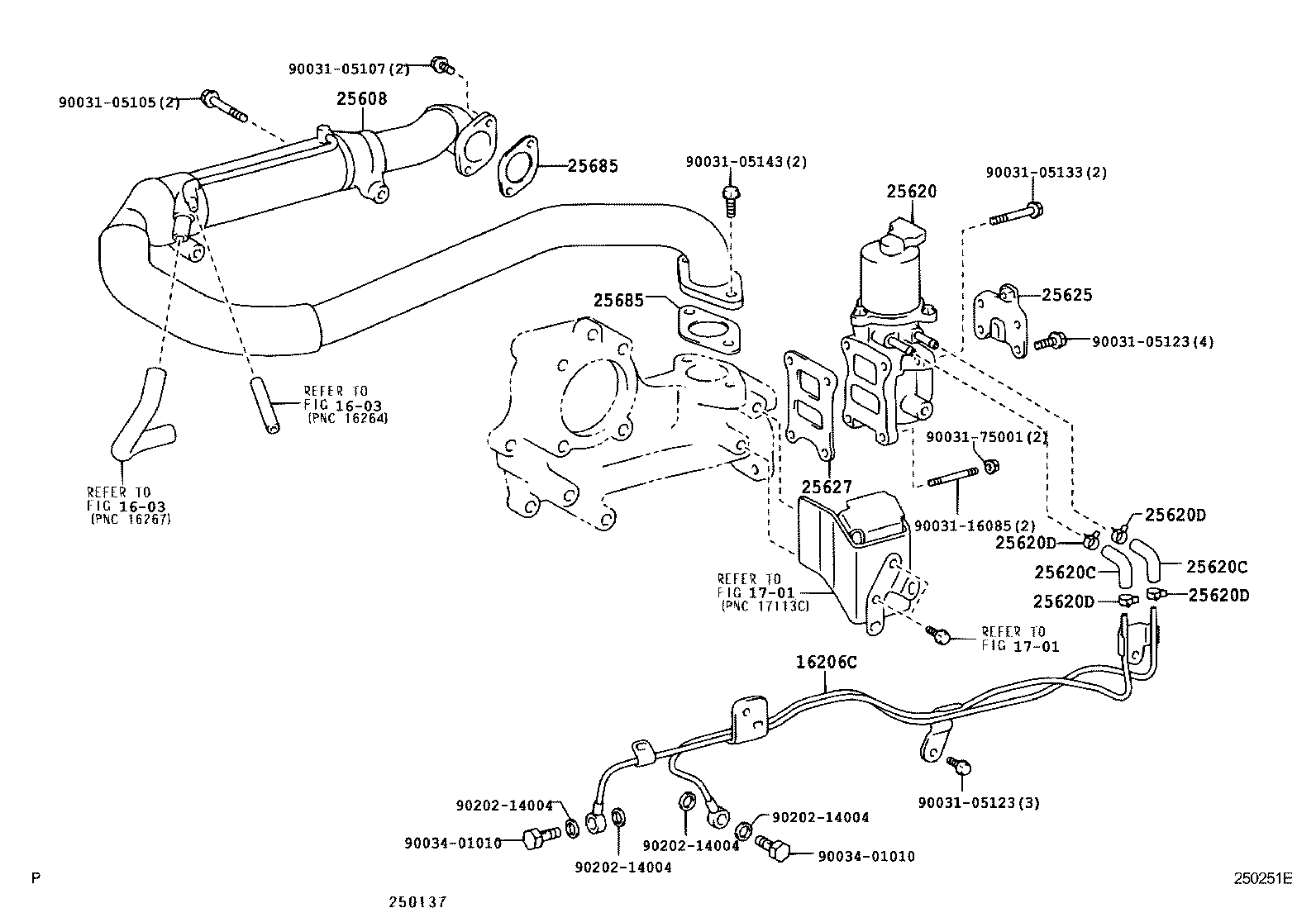 DYNA TOYOACE | EXHAUST GAS RECIRCULATION SYSTEM