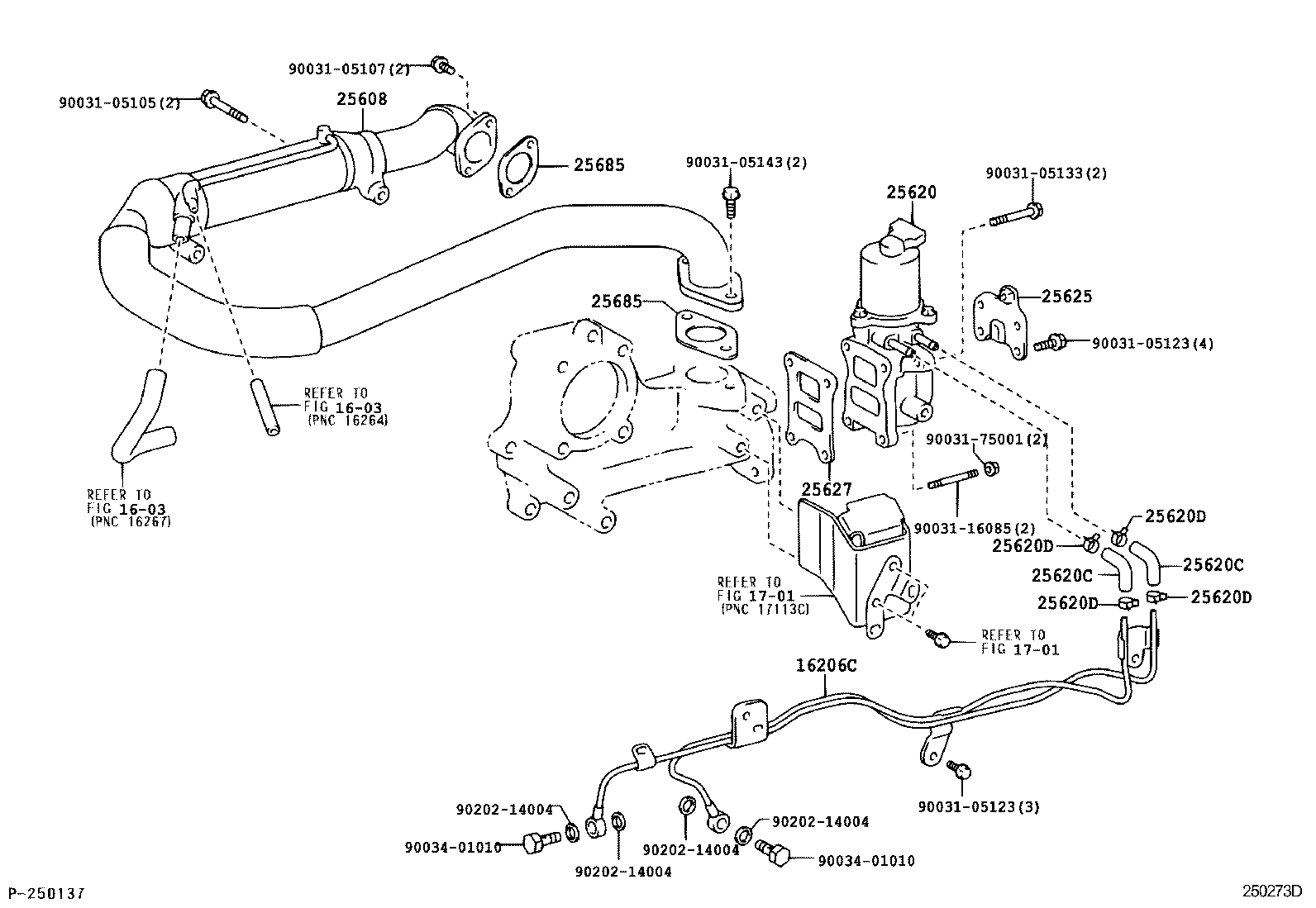  DYNA TOYOACE HV |  EXHAUST GAS RECIRCULATION SYSTEM