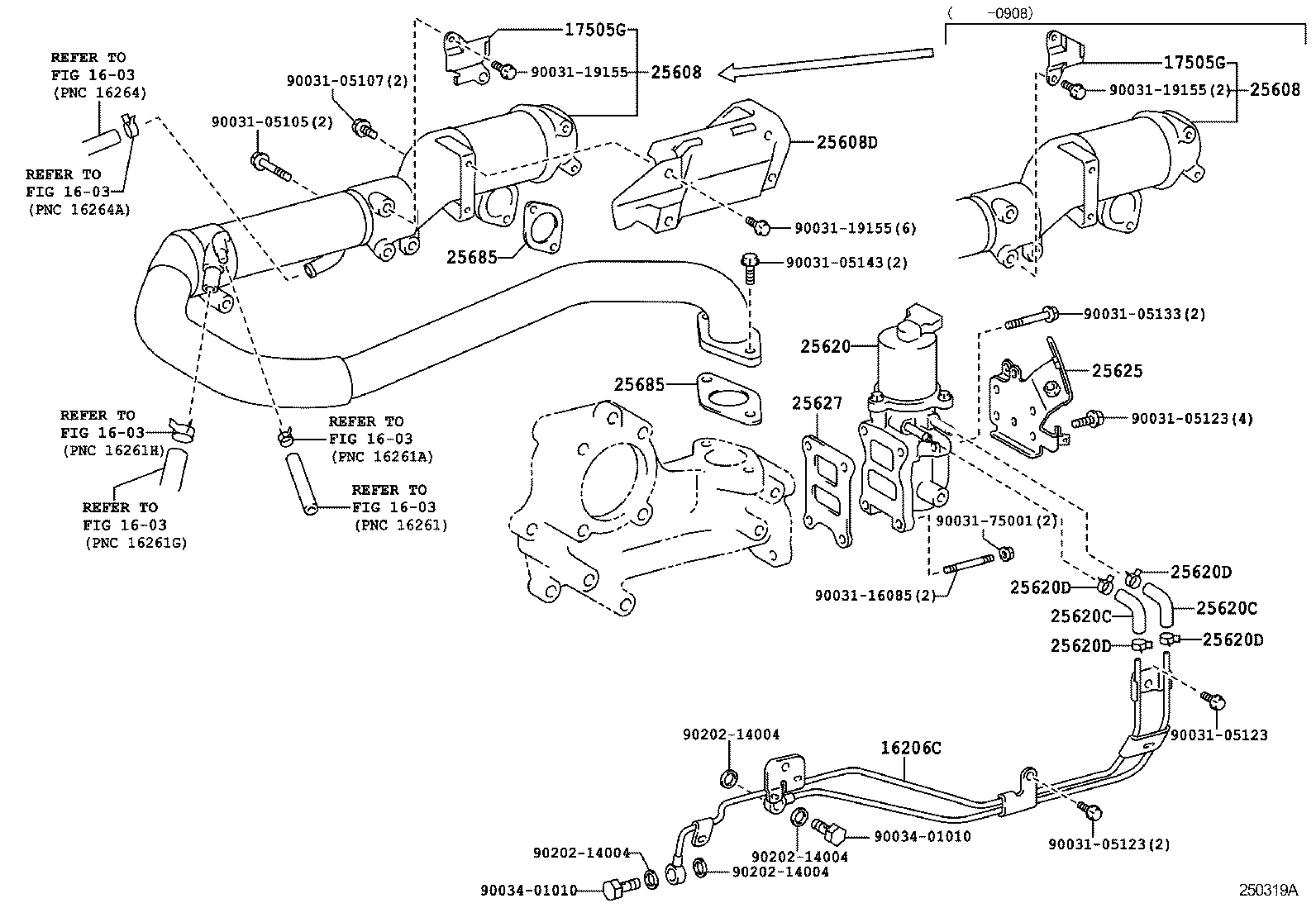  DYNA TOYOACE |  EXHAUST GAS RECIRCULATION SYSTEM