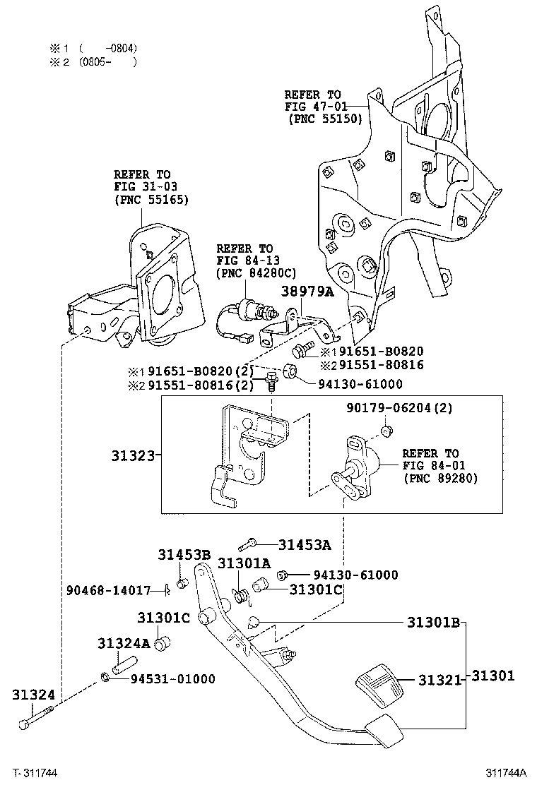  DYNA TOYOACE HV |  CLUTCH PEDAL FLEXIBLE HOSE
