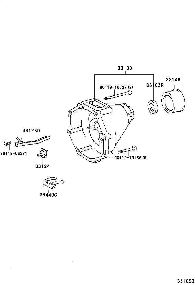  LITE TOWNACE |  EXTENSION HOUSING MTM