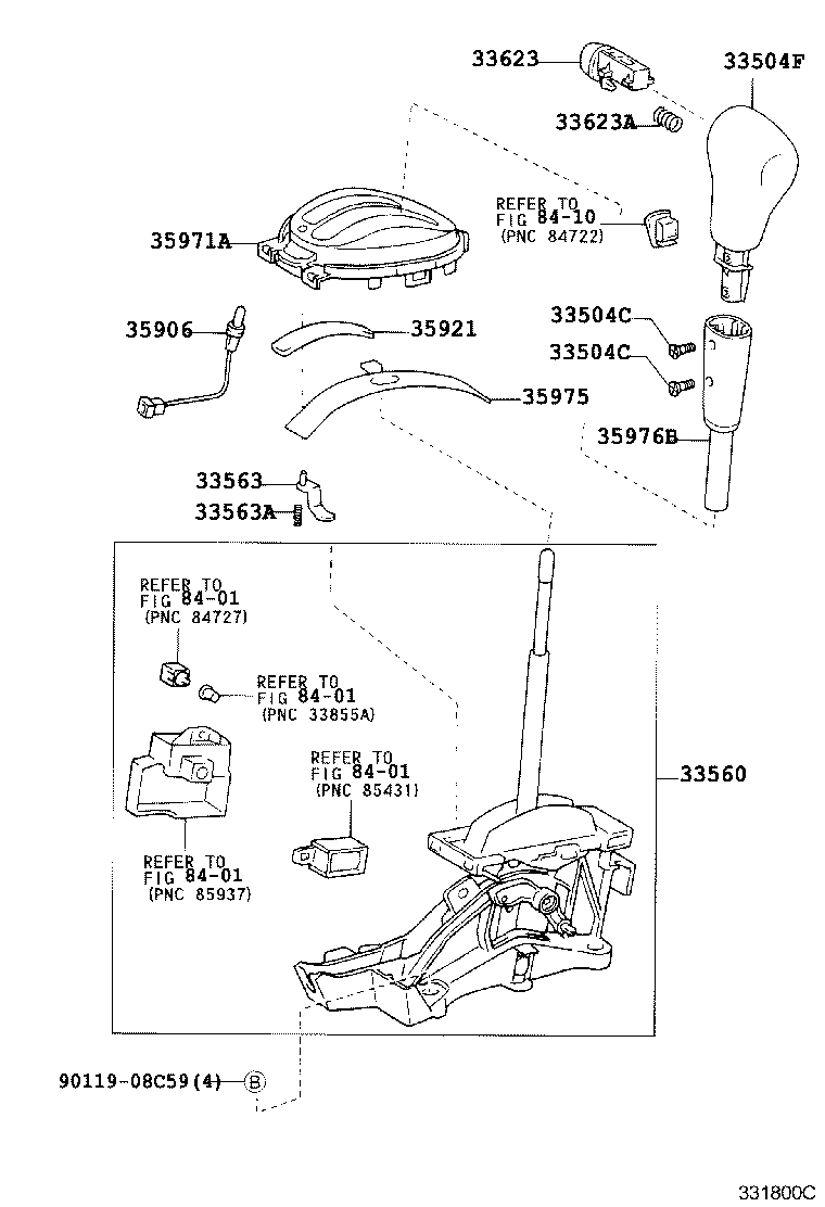  IST |  SHIFT LEVER RETAINER