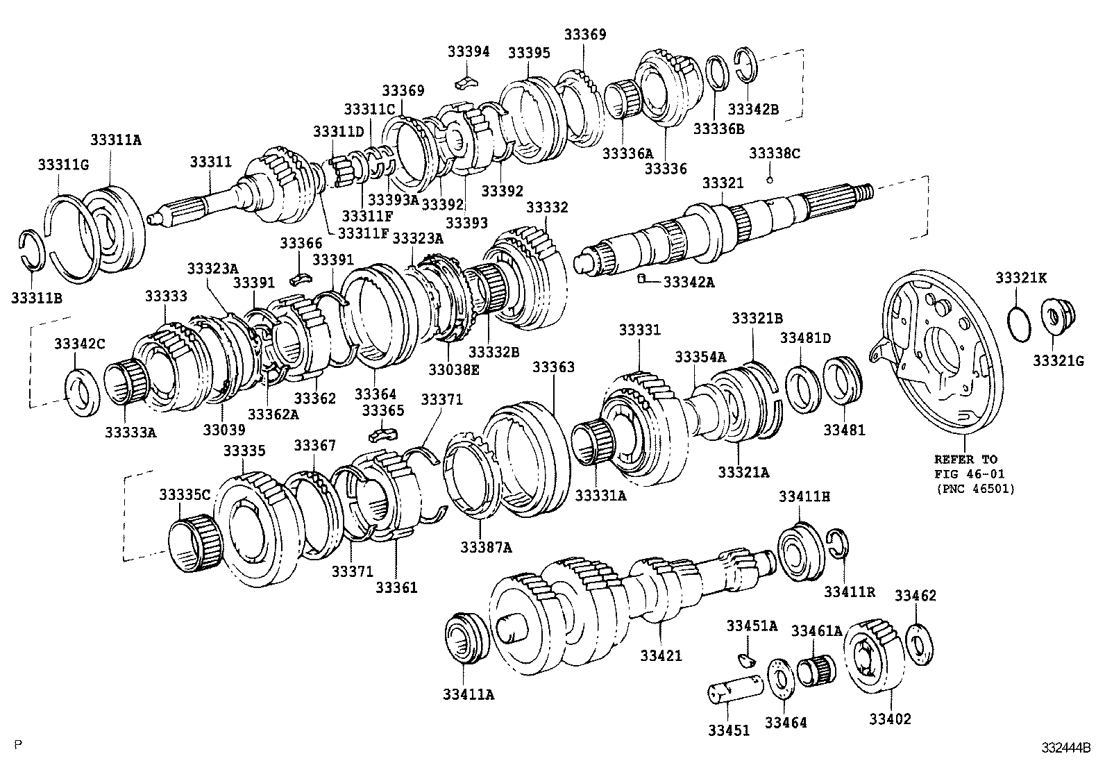  DYNA TOYOACE |  TRANSMISSION GEAR MTM