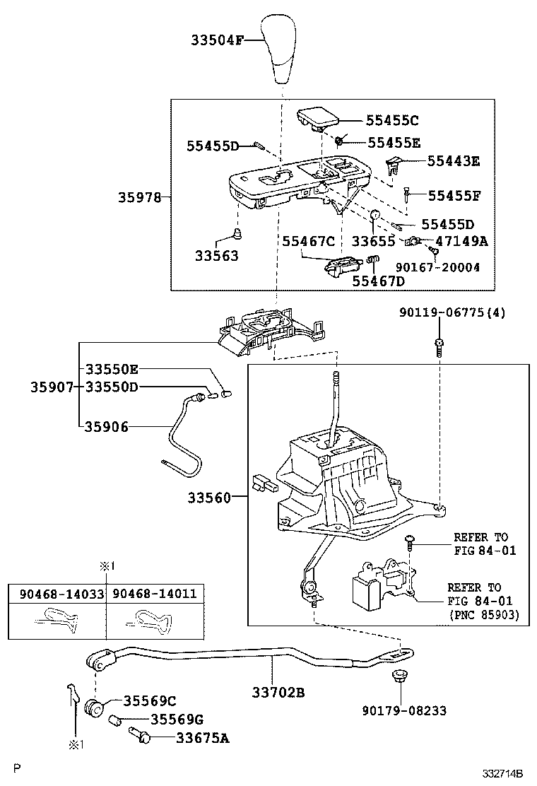  SOARER SC430 |  SHIFT LEVER RETAINER
