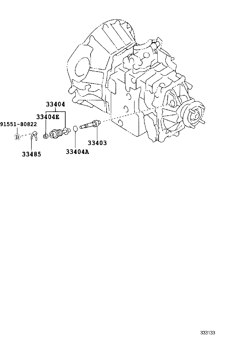  DYNA TOYOACE HV |  SPEEDOMETER DRIVEN GEAR MTM