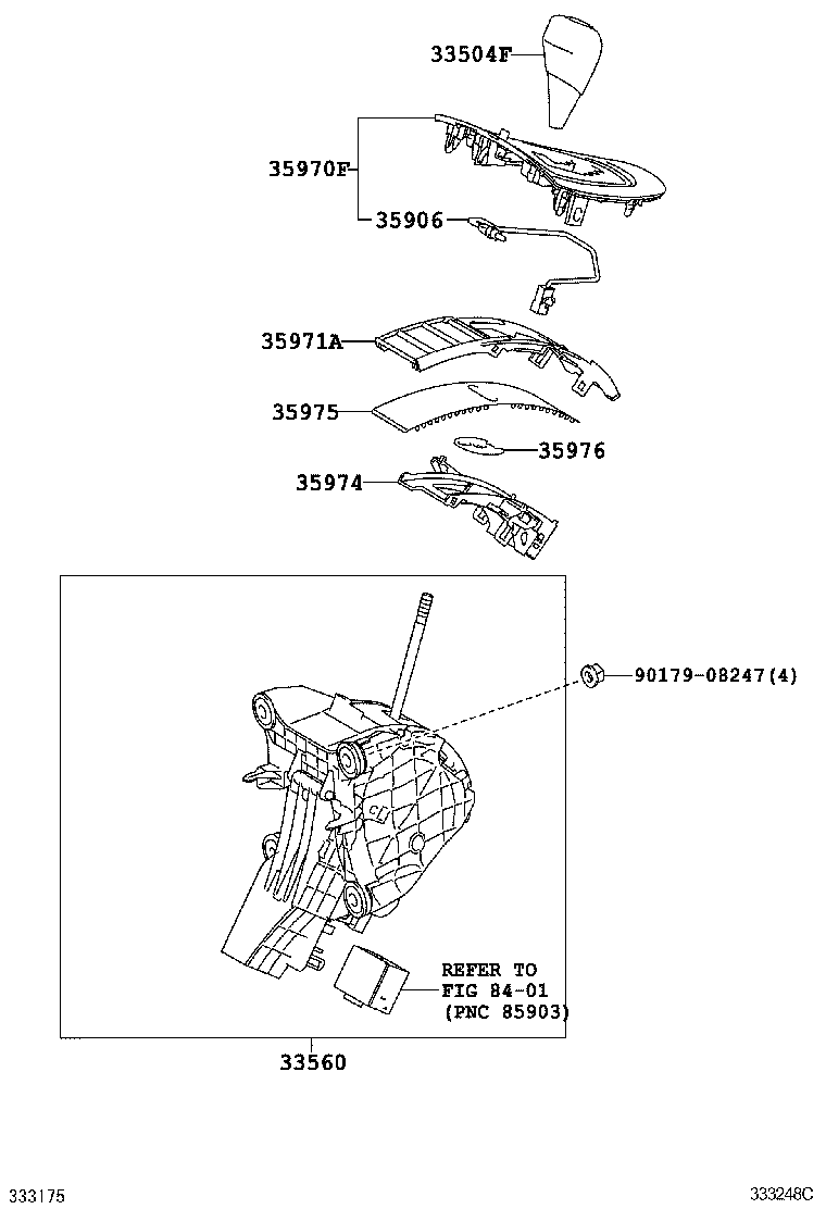  BLADE |  SHIFT LEVER RETAINER