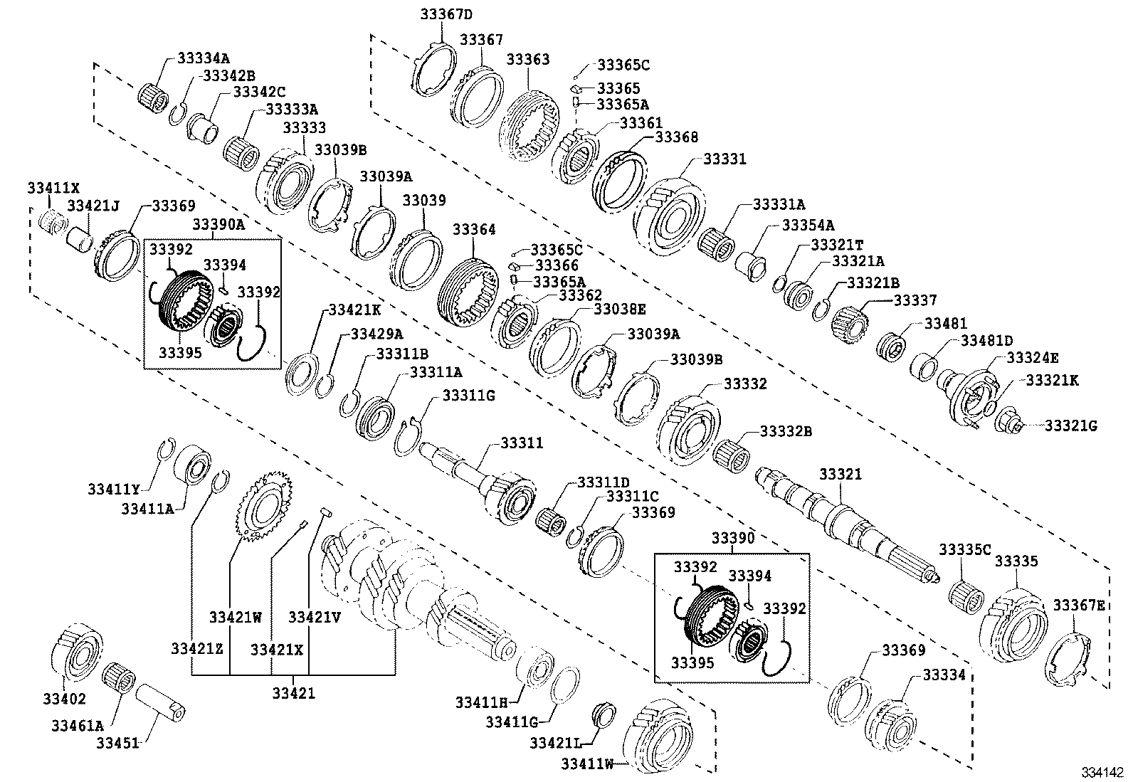  DYNA TOYOACE |  TRANSMISSION GEAR MTM