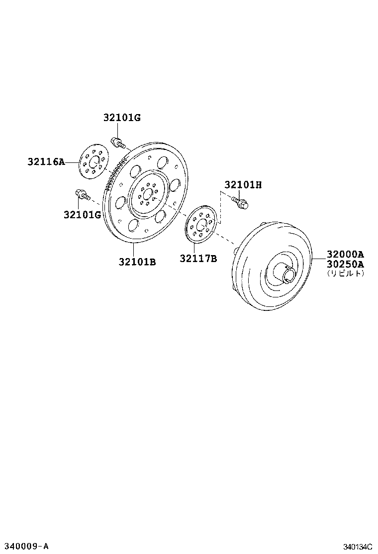  BELTA |  TORQUE CONVERTER FRONT OIL PUMP CVT