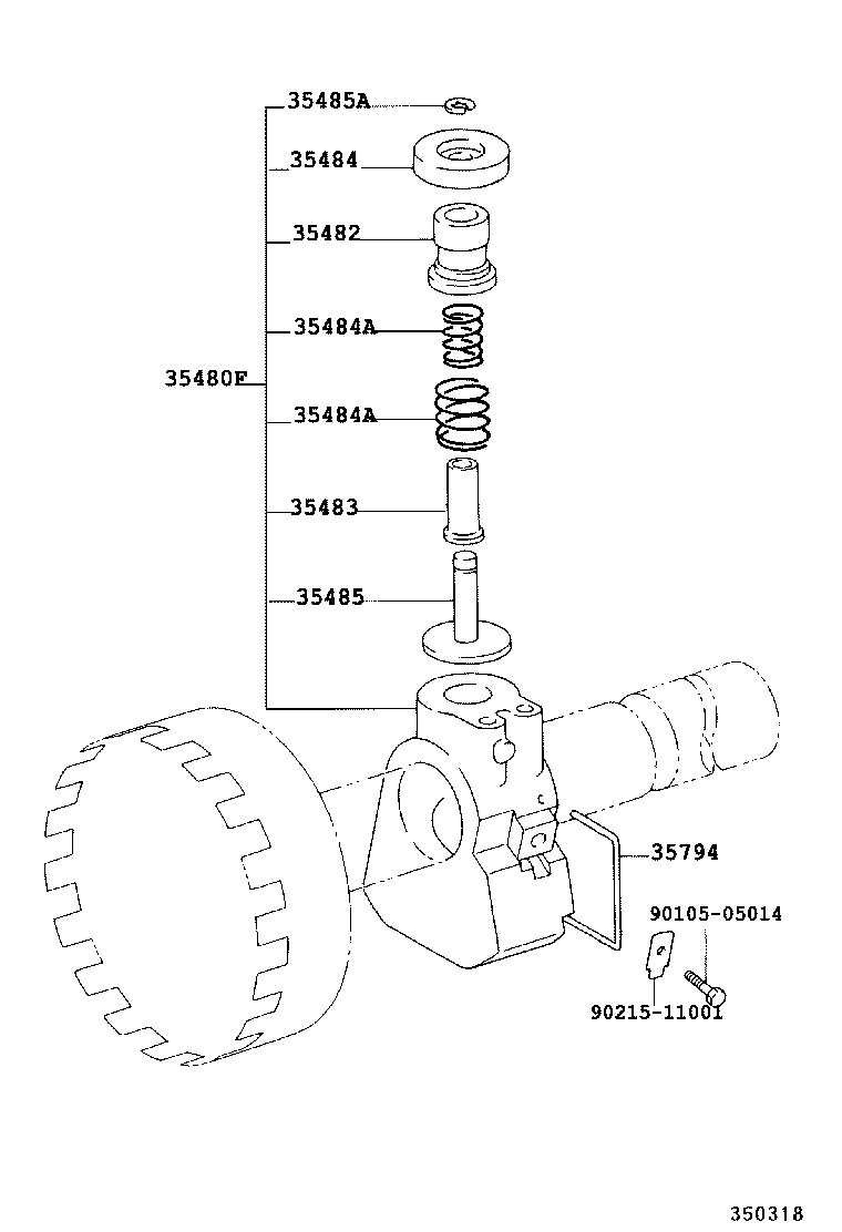 LITE TOWNACE NOAH V | REAR OIL PUMP GOVERNOR ATM