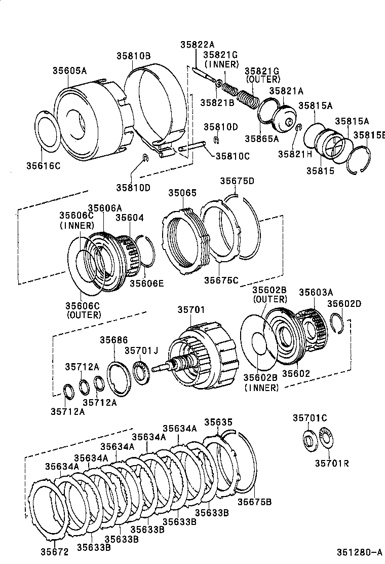  PROGRES |  BRAKE BAND MULTIPLE DISC CLUTCH ATM