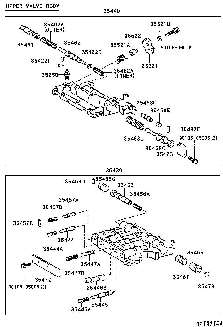  LITE TOWNACE |  VALVE BODY OIL STRAINER ATM
