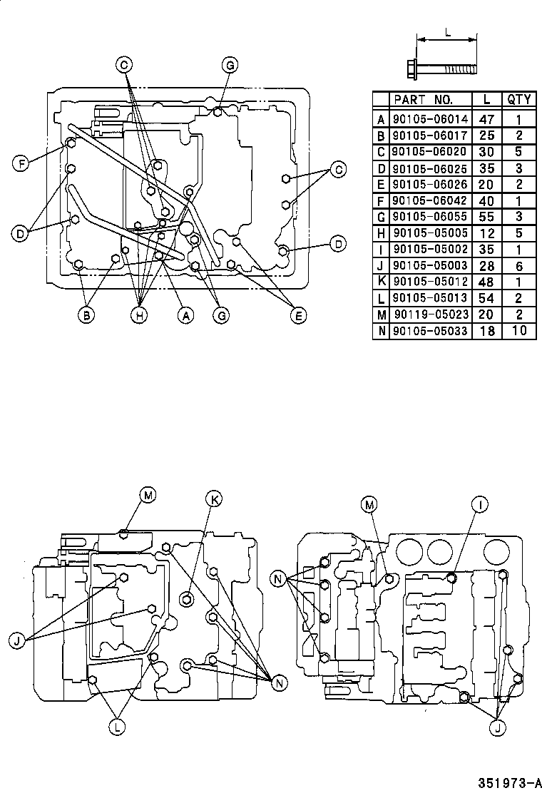  LITE TOWNACE |  VALVE BODY OIL STRAINER ATM