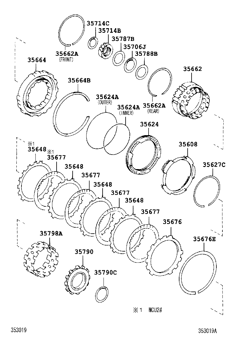 KLUGER L V | CENTER SUPPORT PLANETARY SUN GEAR ATM
