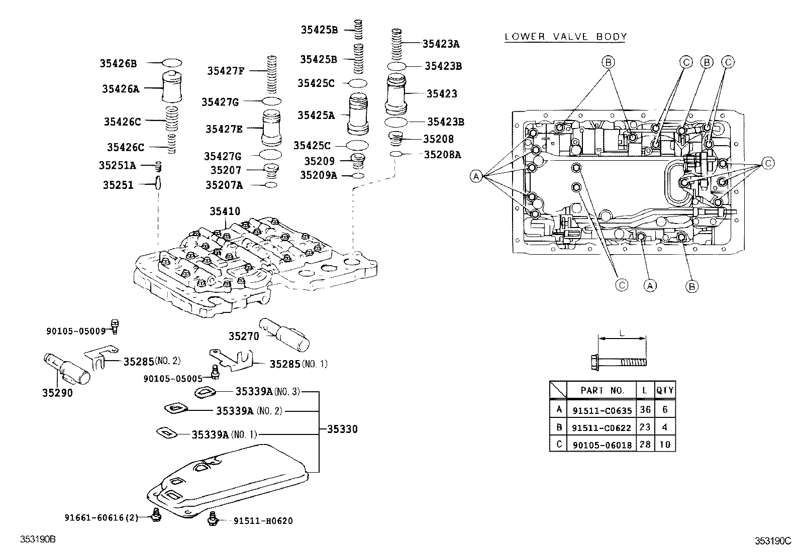  PROGRES |  VALVE BODY OIL STRAINER ATM