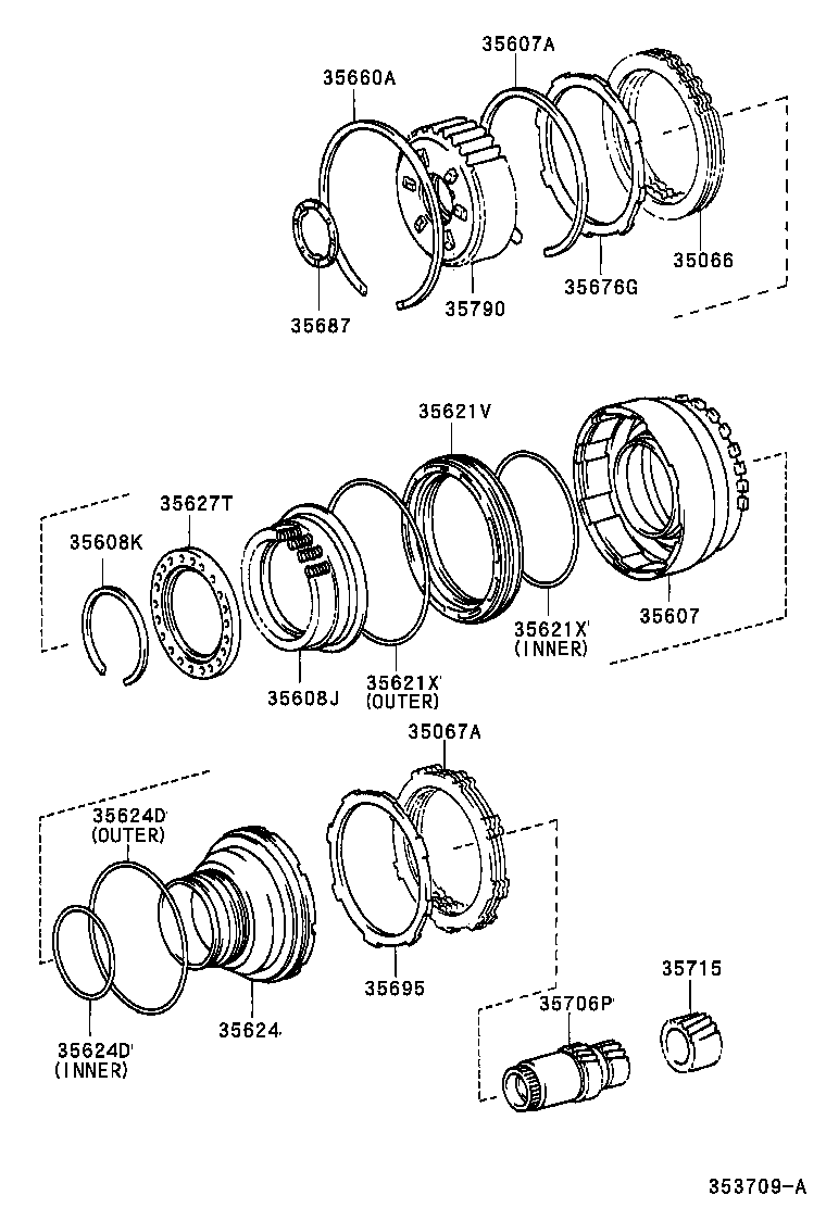  MARK 2 MARK 2 BLIT |  CENTER SUPPORT PLANETARY SUN GEAR ATM