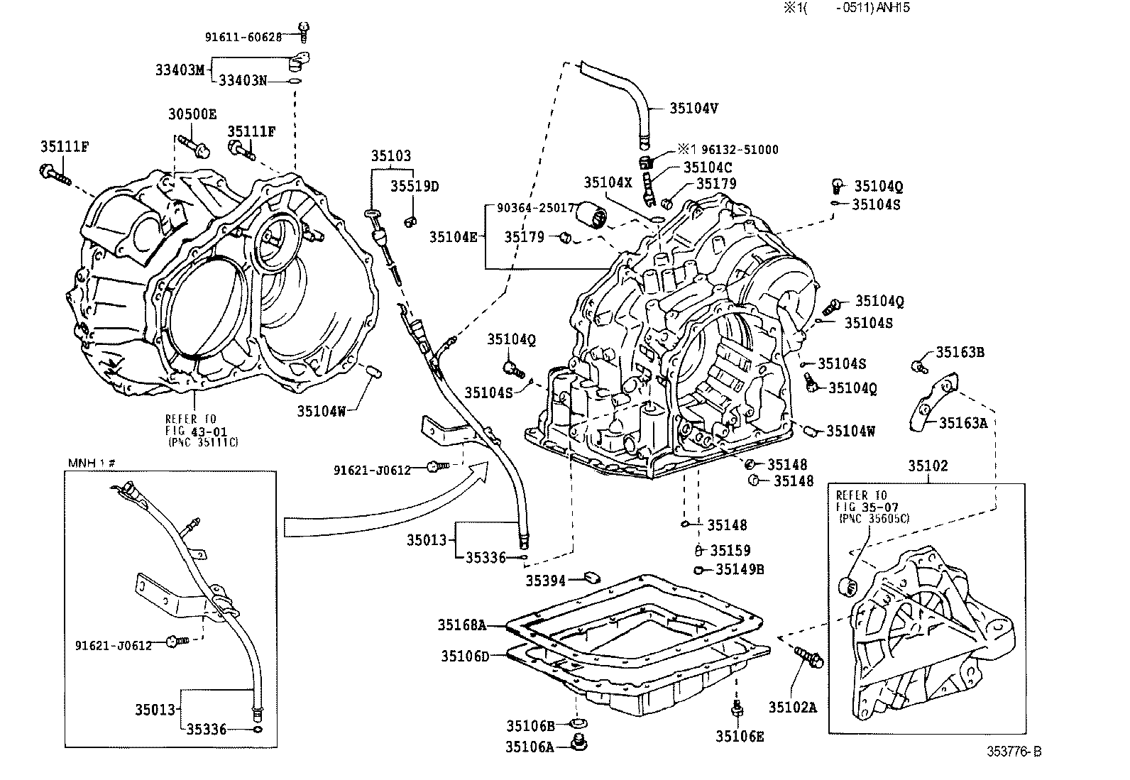 ALPHARD G V | TRANSMISSION CASE OIL PAN ATM