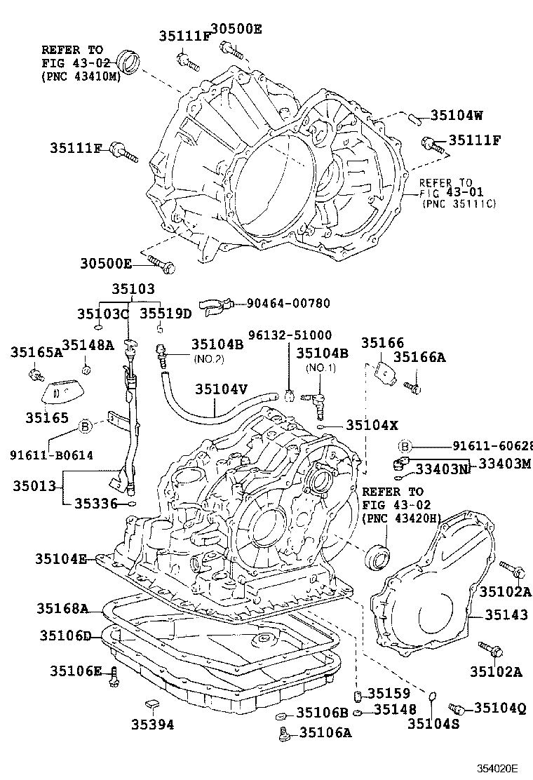  CALDINA |  TRANSMISSION CASE OIL PAN ATM