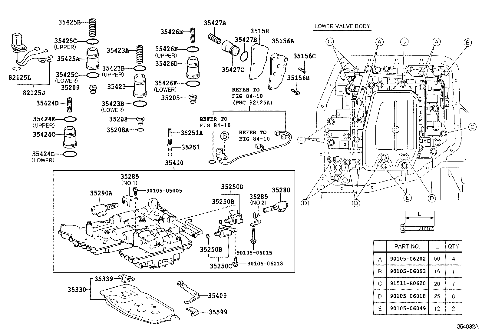  CALDINA |  VALVE BODY OIL STRAINER ATM
