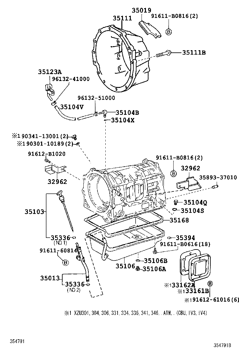  DYNA TOYOACE |  TRANSMISSION CASE OIL PAN ATM