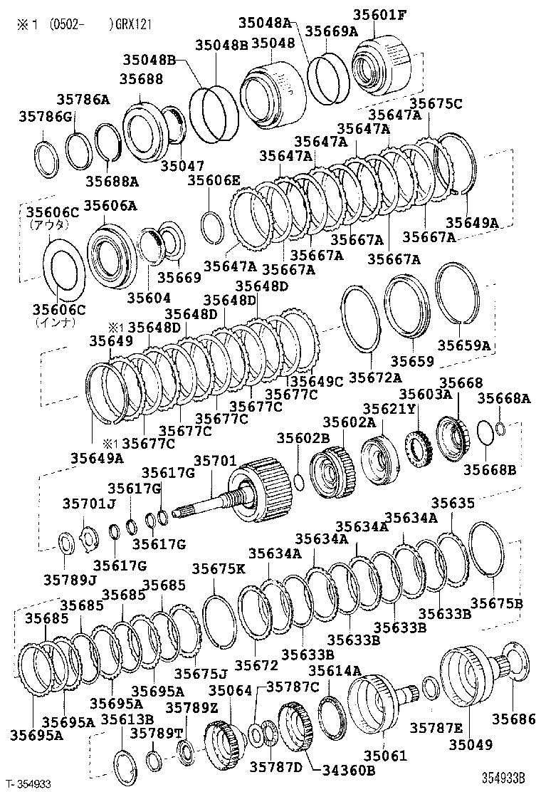  MARK X |  BRAKE BAND MULTIPLE DISC CLUTCH ATM