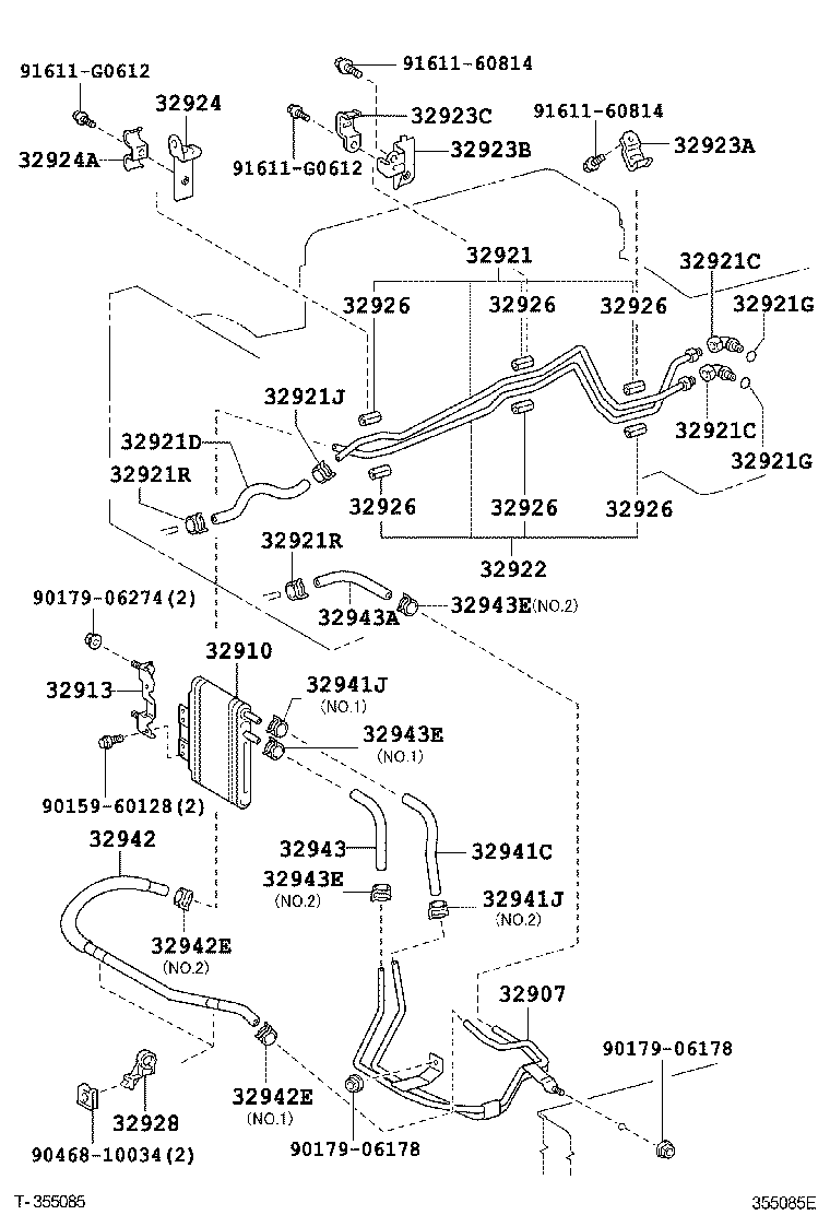  CENTURY |  OIL COOLER TUBE ATM