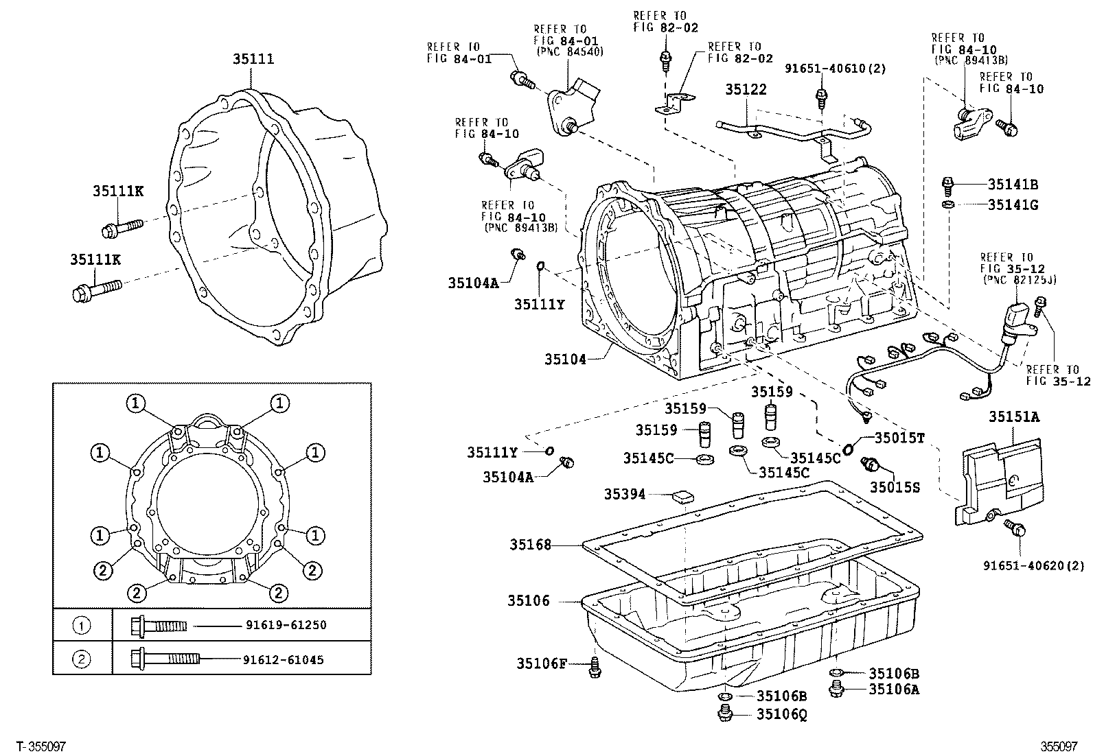  CENTURY |  TRANSMISSION CASE OIL PAN ATM
