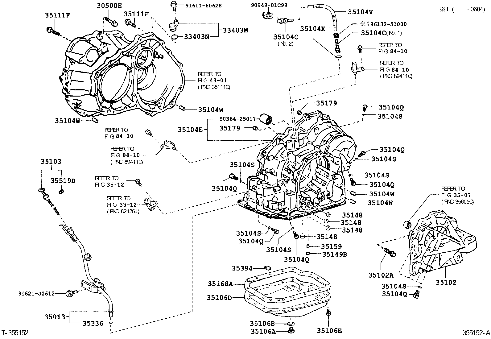  ALPHARD G V |  TRANSMISSION CASE OIL PAN ATM