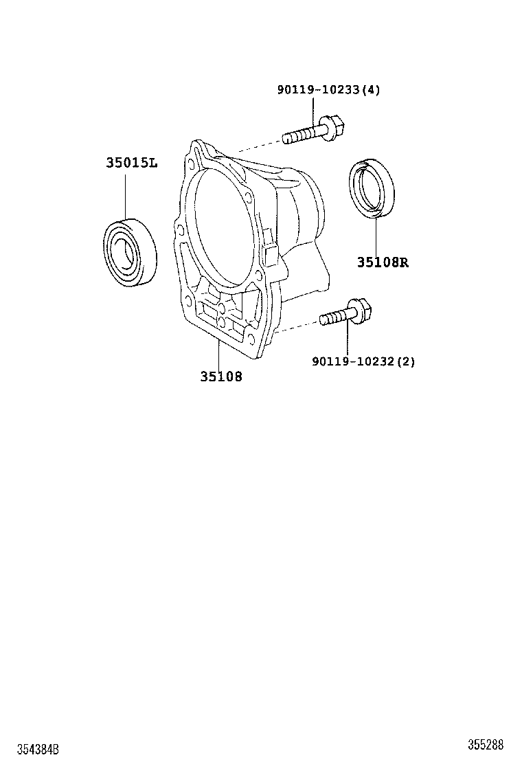  SOARER SC430 |  EXTENSION HOUSING ATM