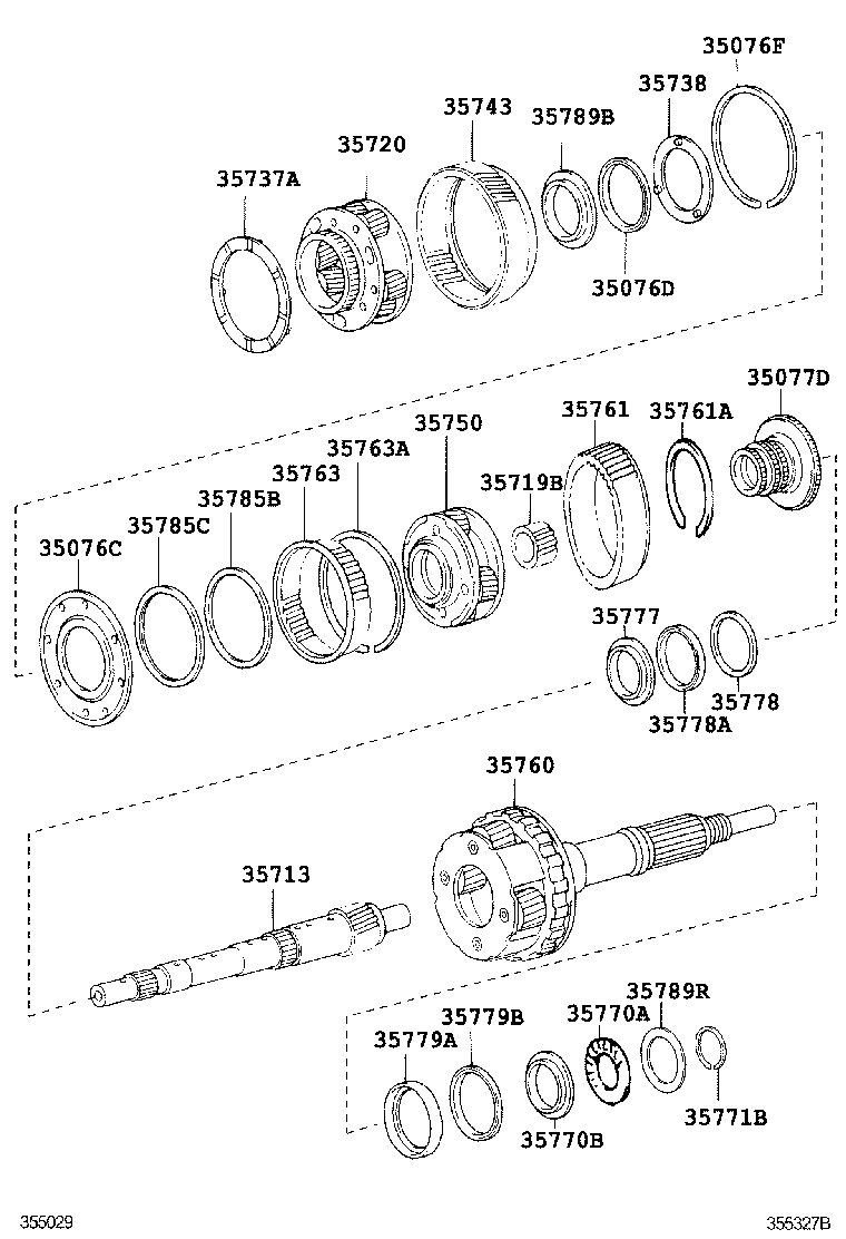  CROWN MAJESTA |  PLANETARY GEAR REVERSE PISTON COUNTER GEAR ATM