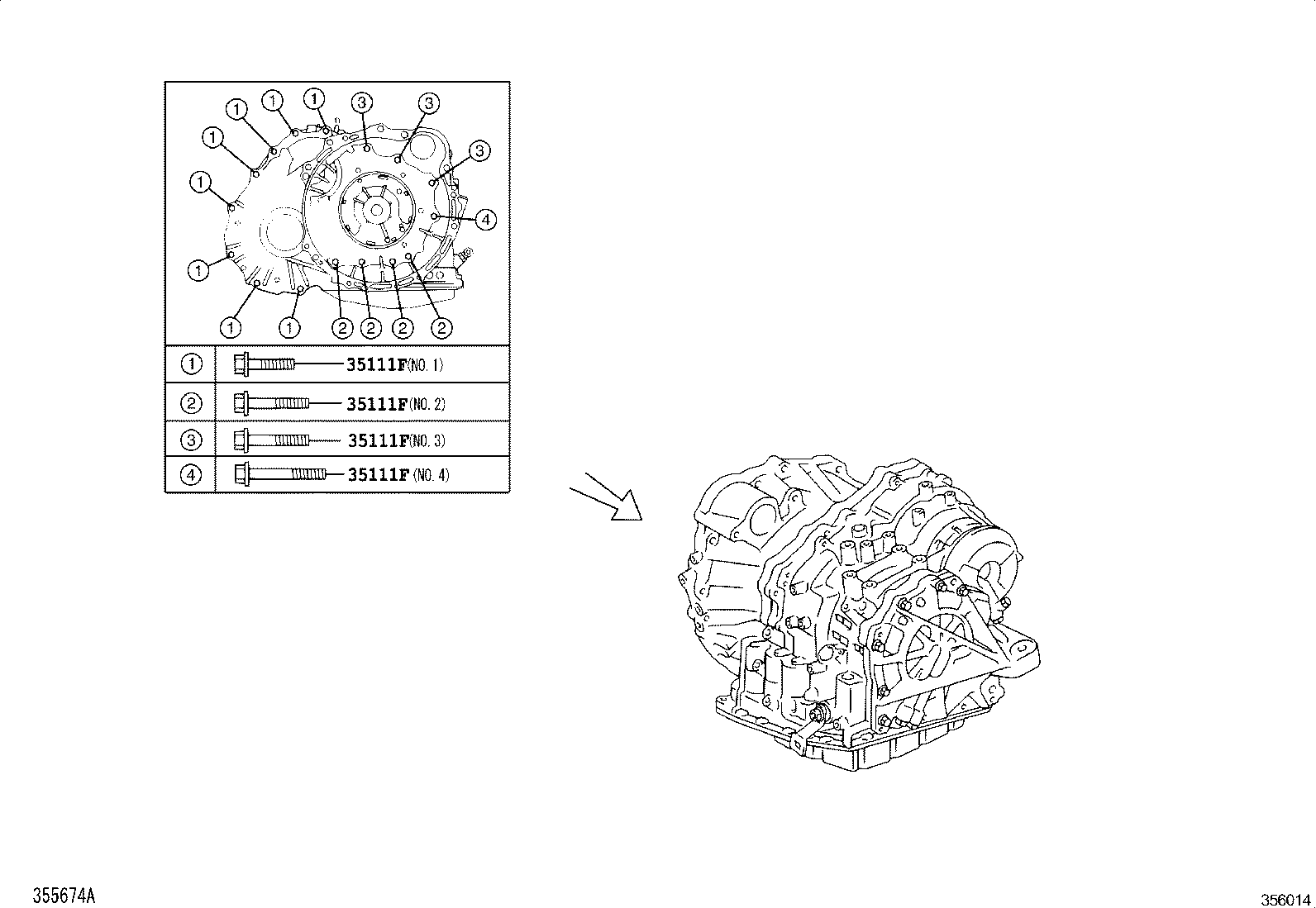  KLUGER L V |  TRANSMISSION CASE OIL PAN ATM