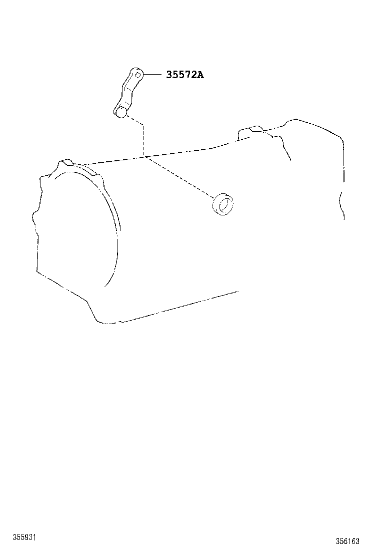  DYNA TOYOACE |  THROTTLE LINK VALVE LEVER ATM